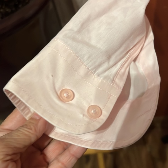 LUCASINI PINK BUTTON DOWN SHIRT…………122 - Picture 3 of 4